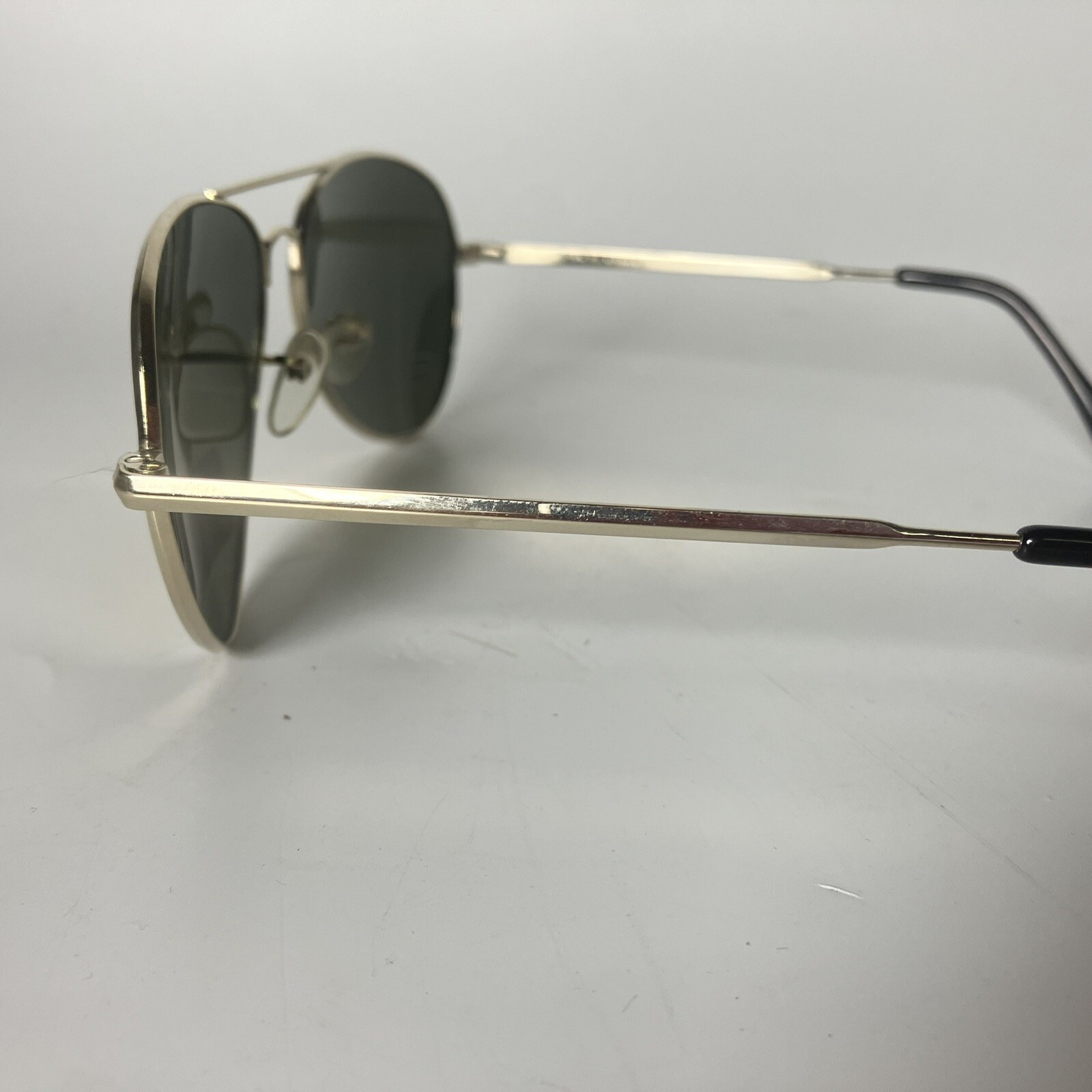 NOS Aviator Tear Drop Dark sunglasses Japan flight Glass Lens 70s/80s 100-s VTG