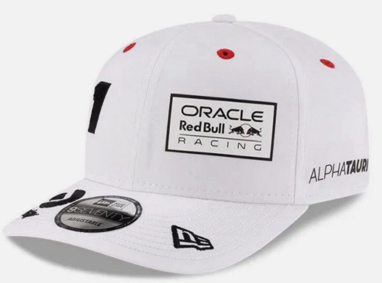 F1 Racing 2025 Special Edition Japan Max 1 GP Team Cap White. Factory 2nd.