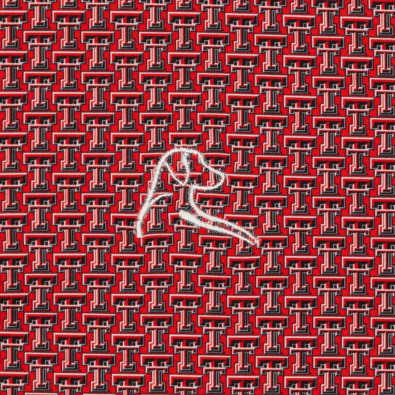 🏈Rhoback Texas Tech Red Raiders Polo Unique Logo Performance Golf Gameday Shirt