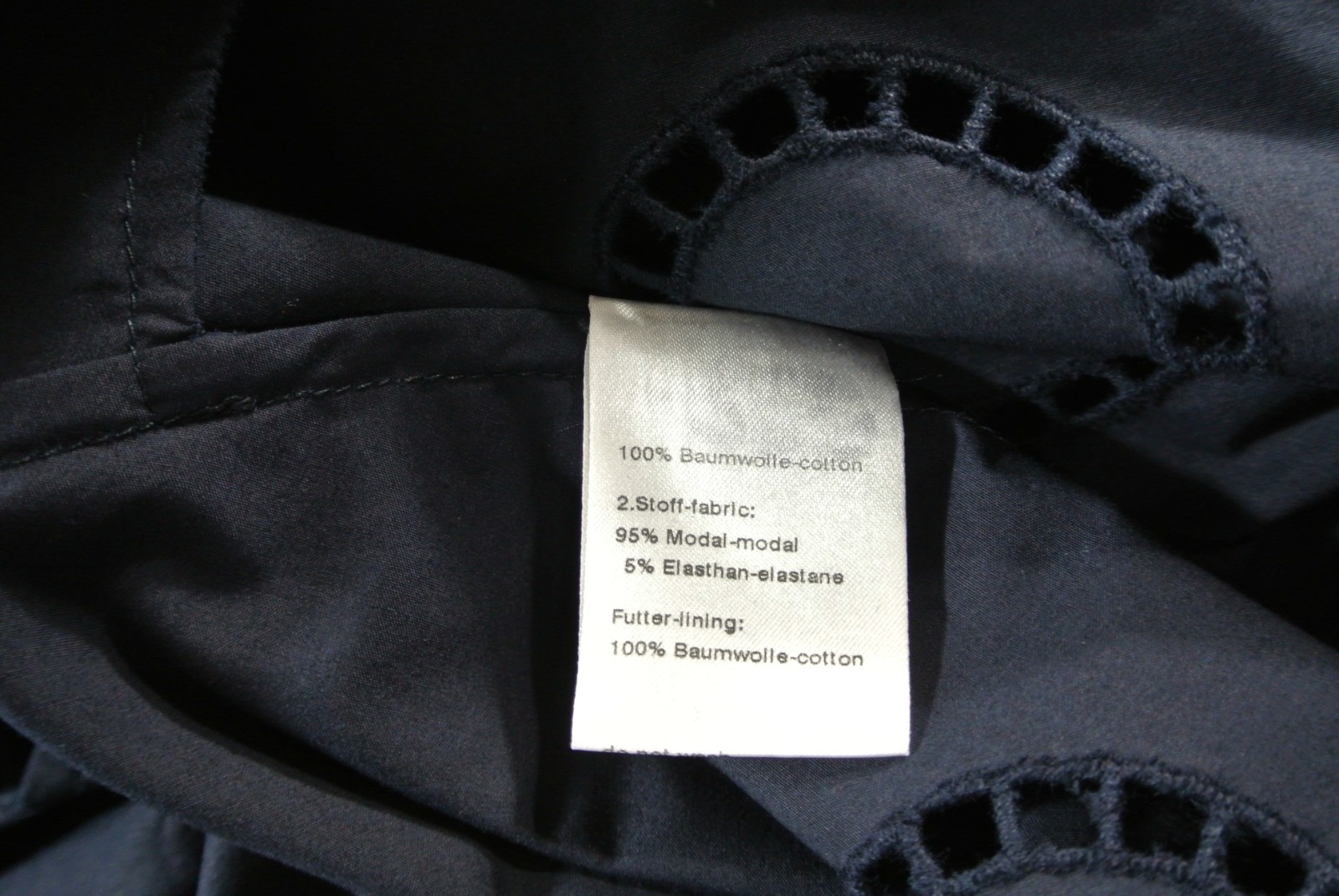 NEW, Akris Punto Stand Collar Midi Dress in Navy Sz 10 #DD35