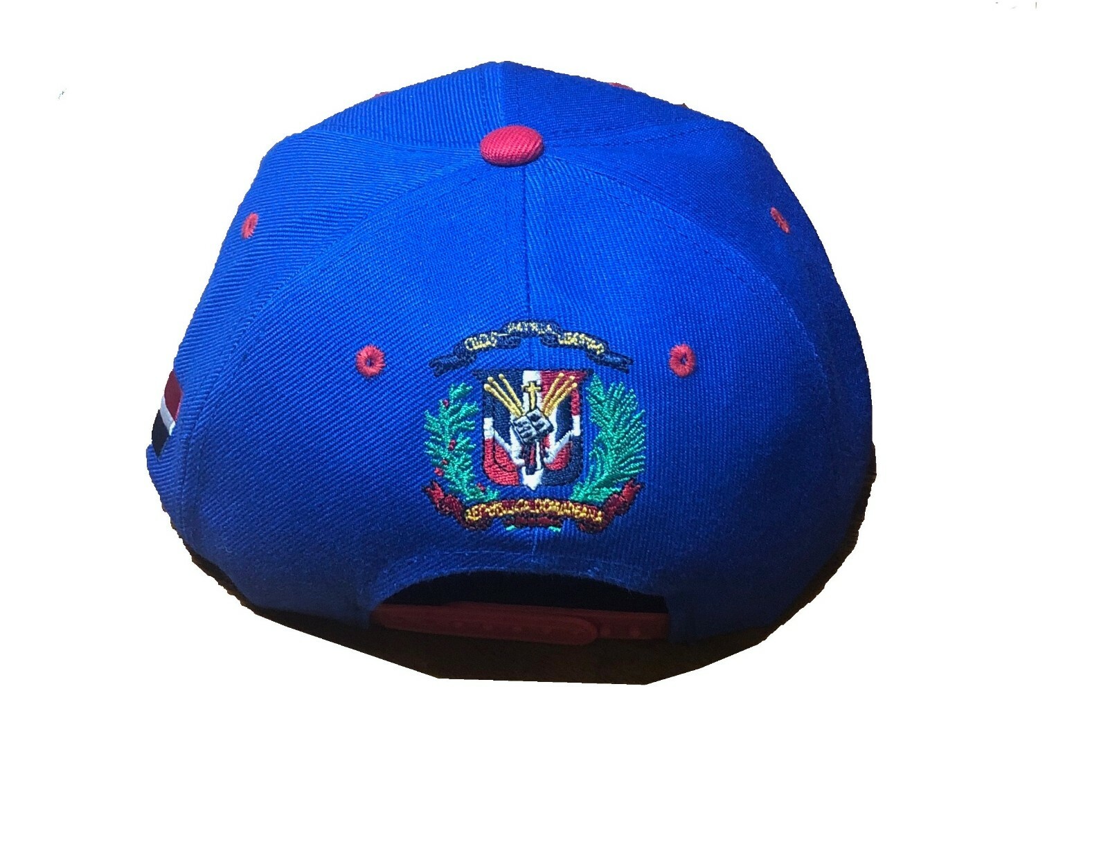 DOMINICAN REPUBLIC, SNAPBACK DR 3D EMBROIDERED BASEBALL CAP New!