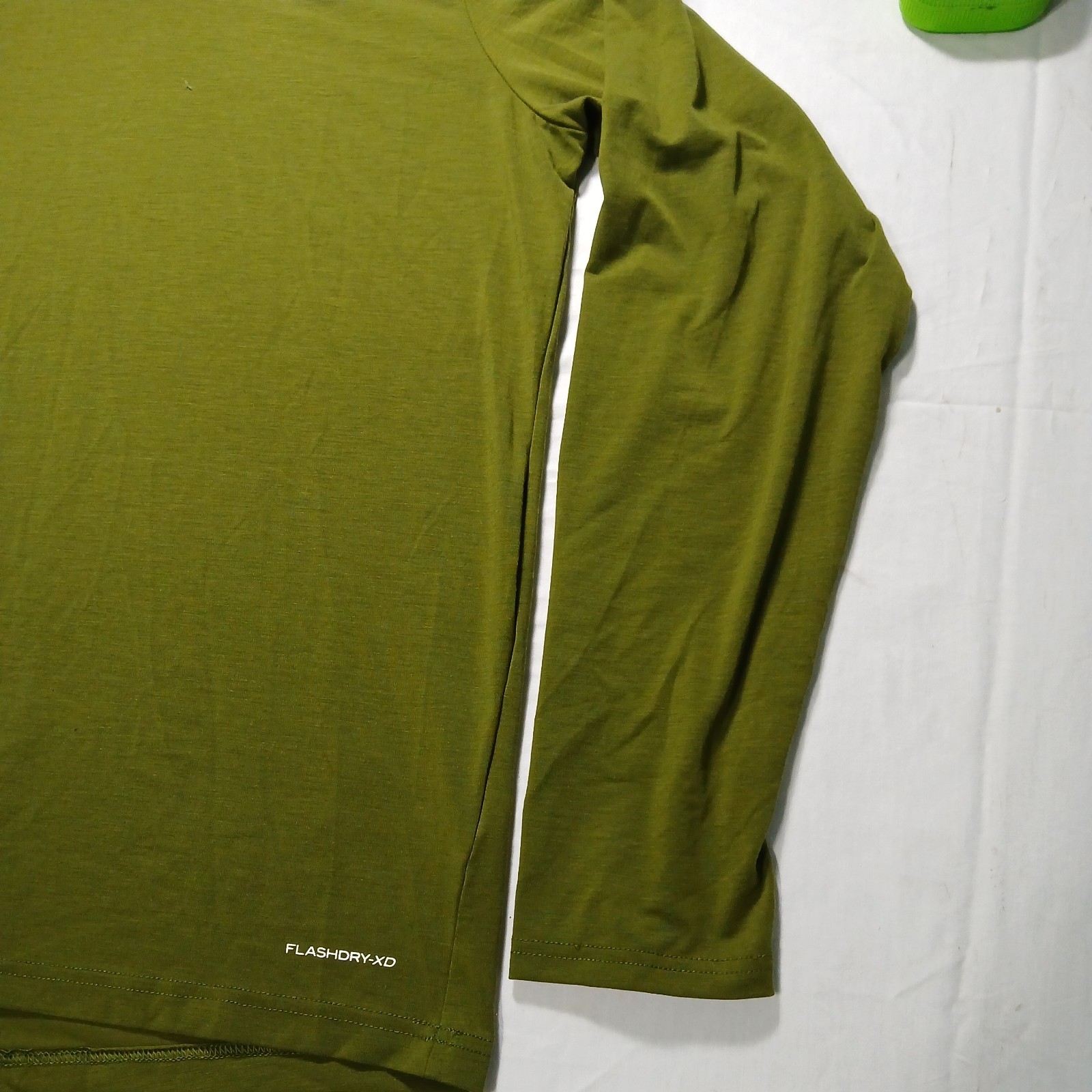 The North Face Adventure Sun Hoodie Mens NWTs Large Olive Flash Dry Thumbholes
