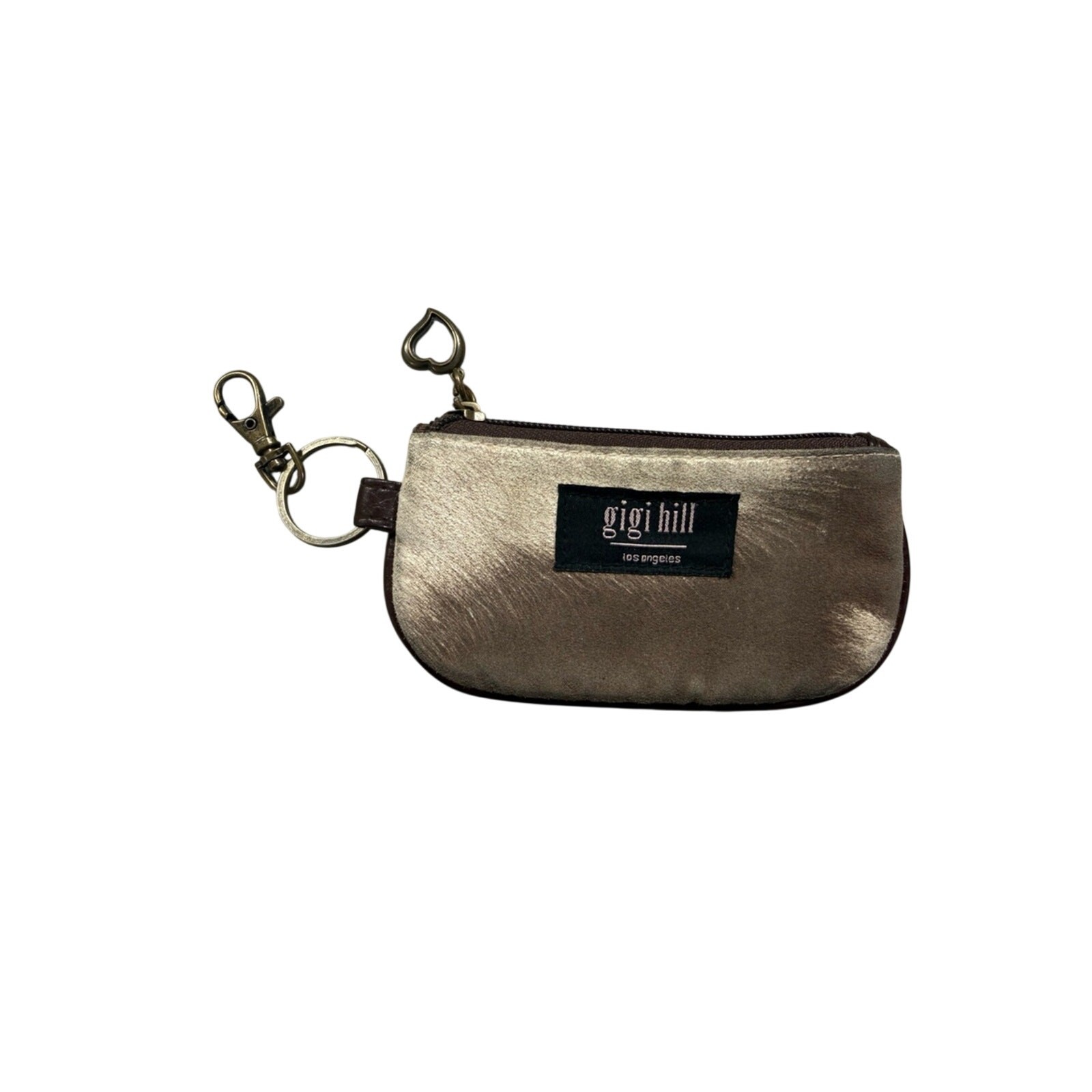 Vintage Gigi Hill Los Angeles Keychain Coin Purse Pouch