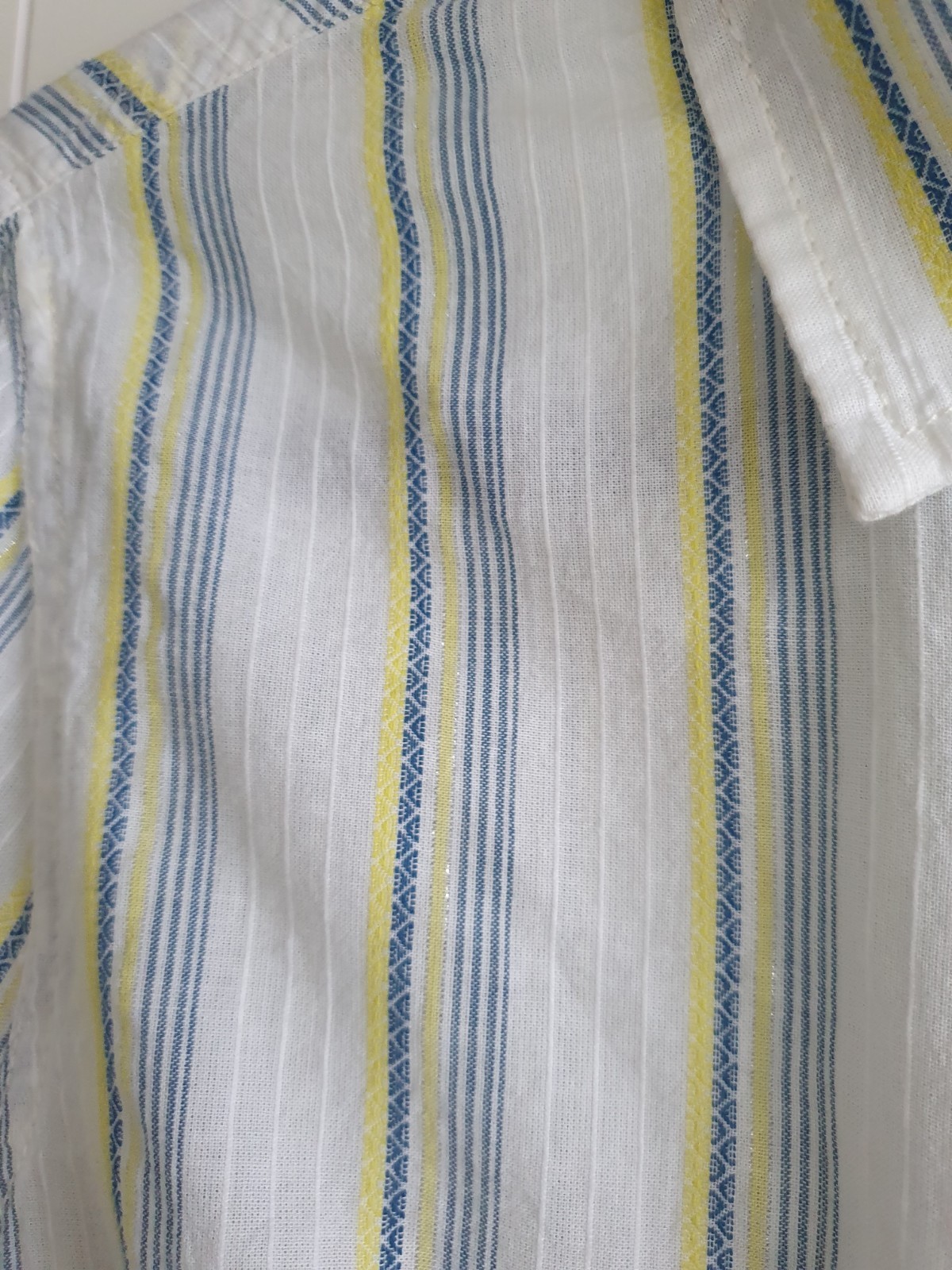 Superdry Striped Lurex Emanuelle Shirt, Women’s Size Small Brand New With Tags