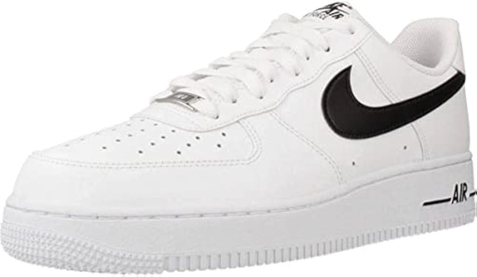 NIKE Men’s Low-Top Sneakers Basketball Shoe, Black White 100, 9.5 – White Black
