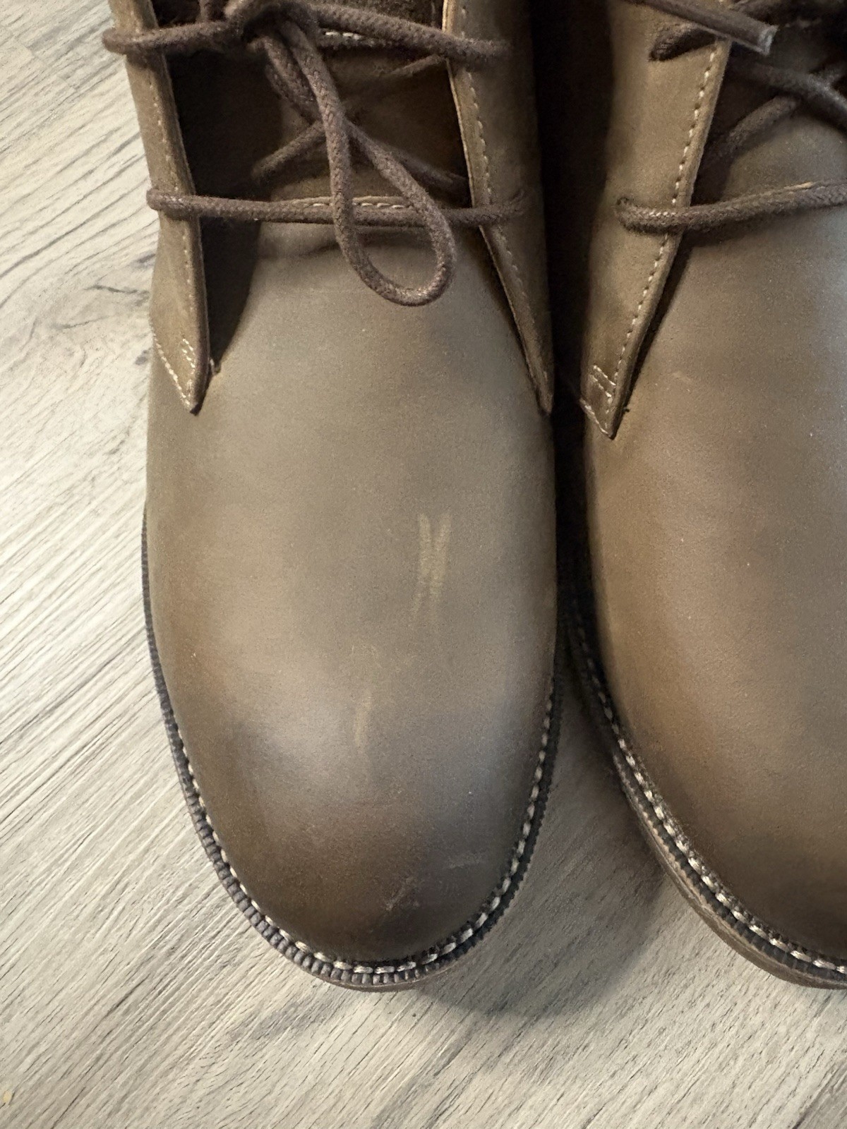 Dockers Nigel Leather Chukka Boots Mens 10 Brown Business Casual Comfort NEW