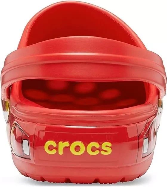 New Crocs Classic Clog Disney Cars Lightning McQueen Water Friendly Non Light Up
