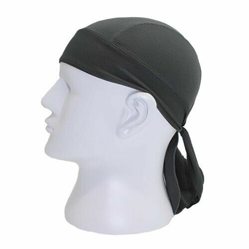 3 Pack Skull Cap Motorcycle Head Wrap Tie Durag Du-rag Quick-drying Cycling Hat