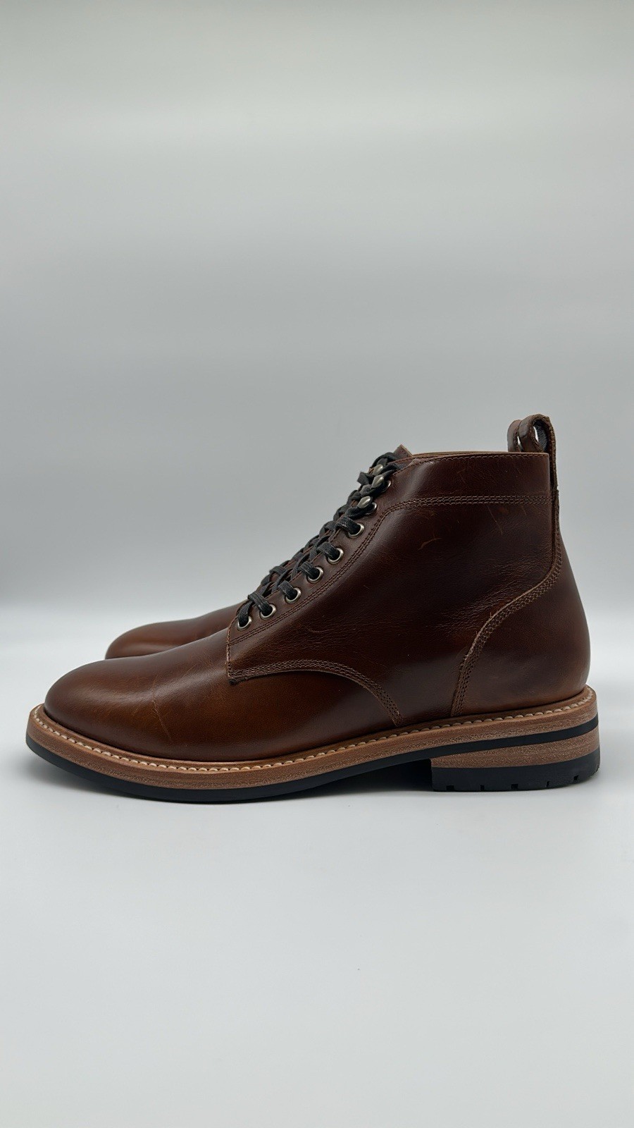 Taylor Stitch Trench Boot in Whiskey Leather Men’s Sz 10.5 D Limited Edition NEW