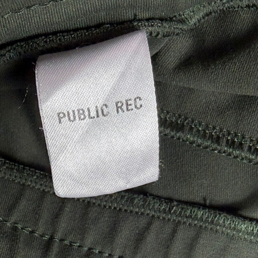 Public Rec All Day Every Day Pants Mens 32×30 Dark Olive Green Joggers Fit 30×25