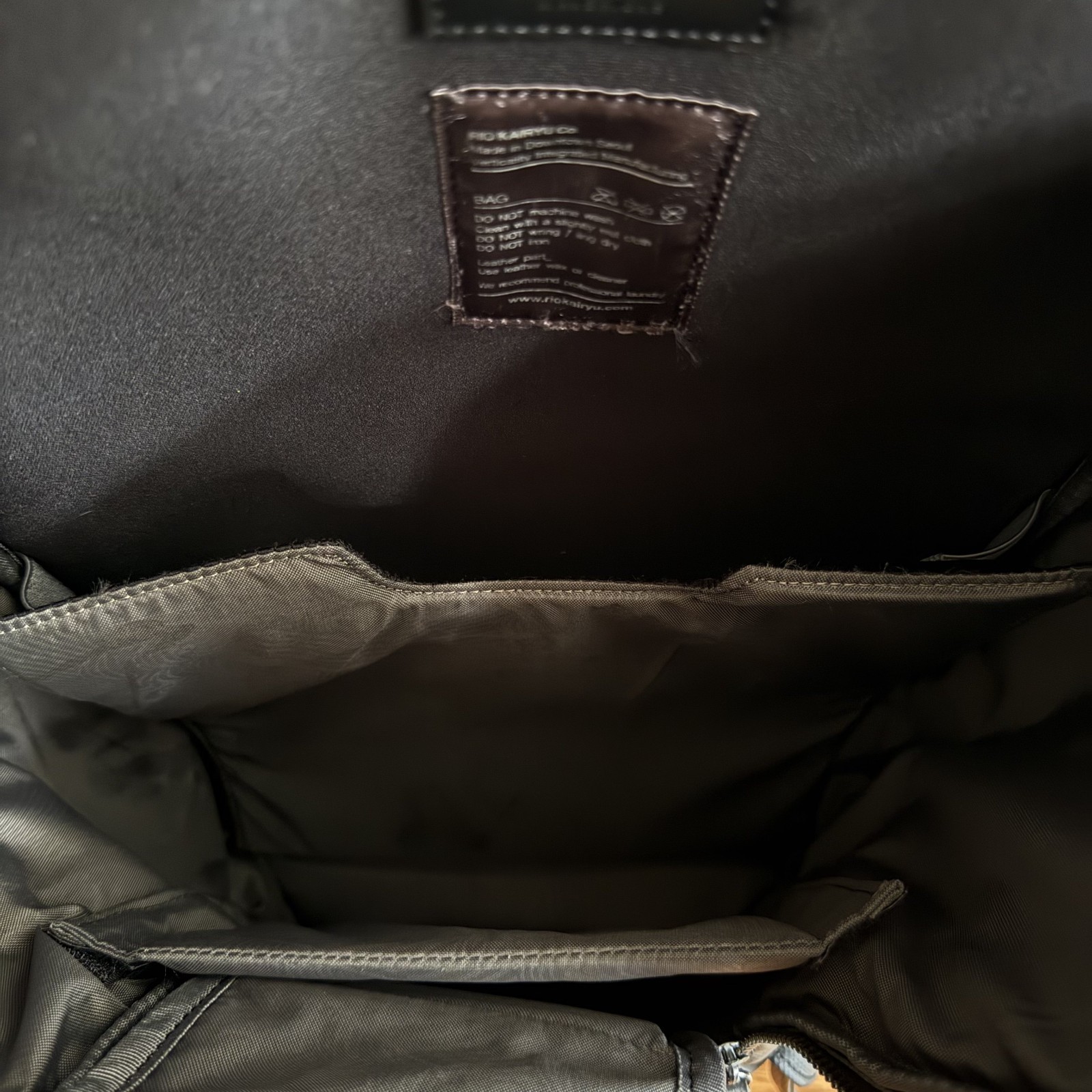 RIOKAIRYU Mavericks HEXA Black Backpack Rare Technical Laptop Commuter Daypack