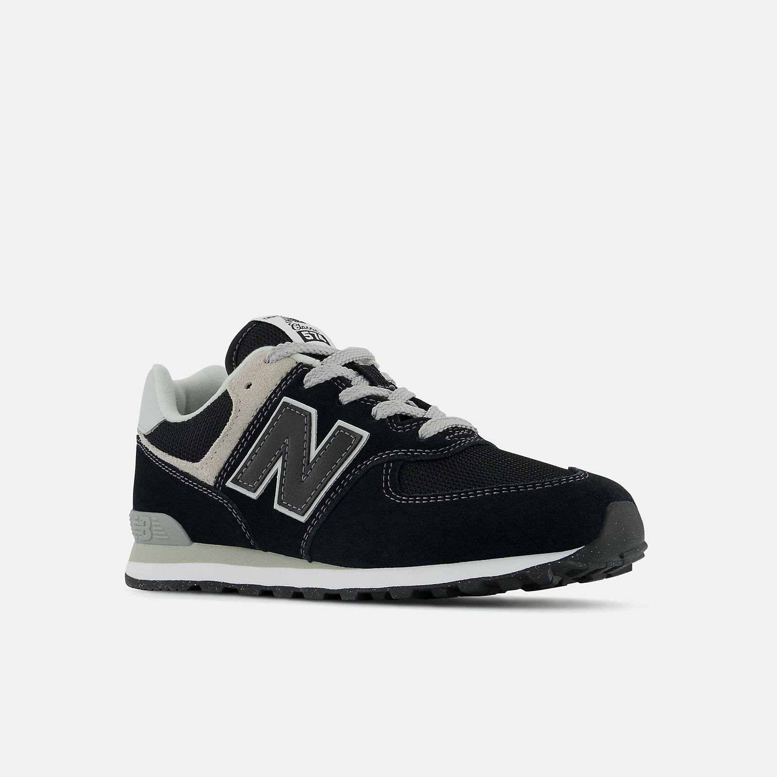 New Balance 574 Core Lace GS & Women’s – Authentic (US Size: Multi Size, BLACK)