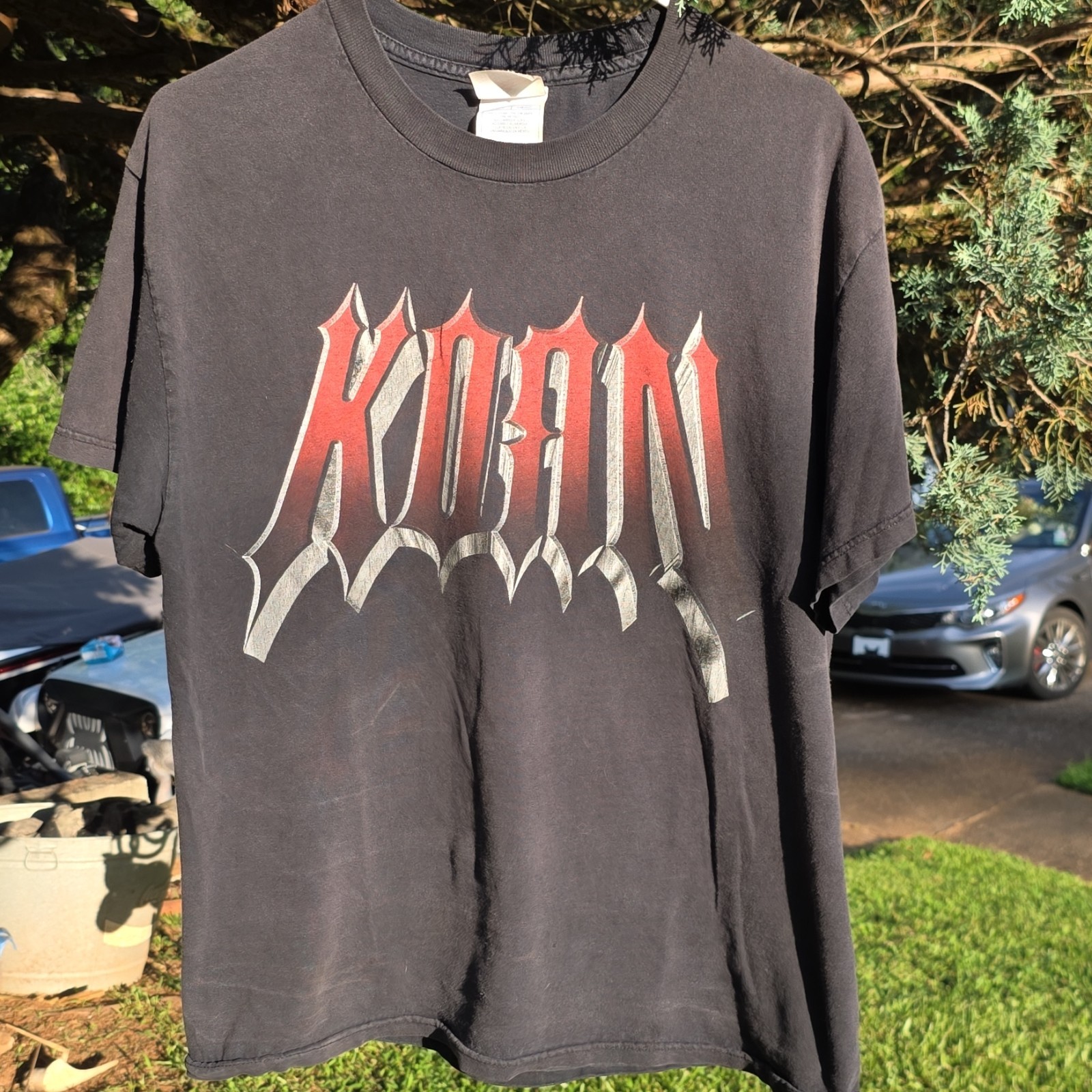 Vtg Tennessee River Rock Metal Band Korn Tour T-Shirt