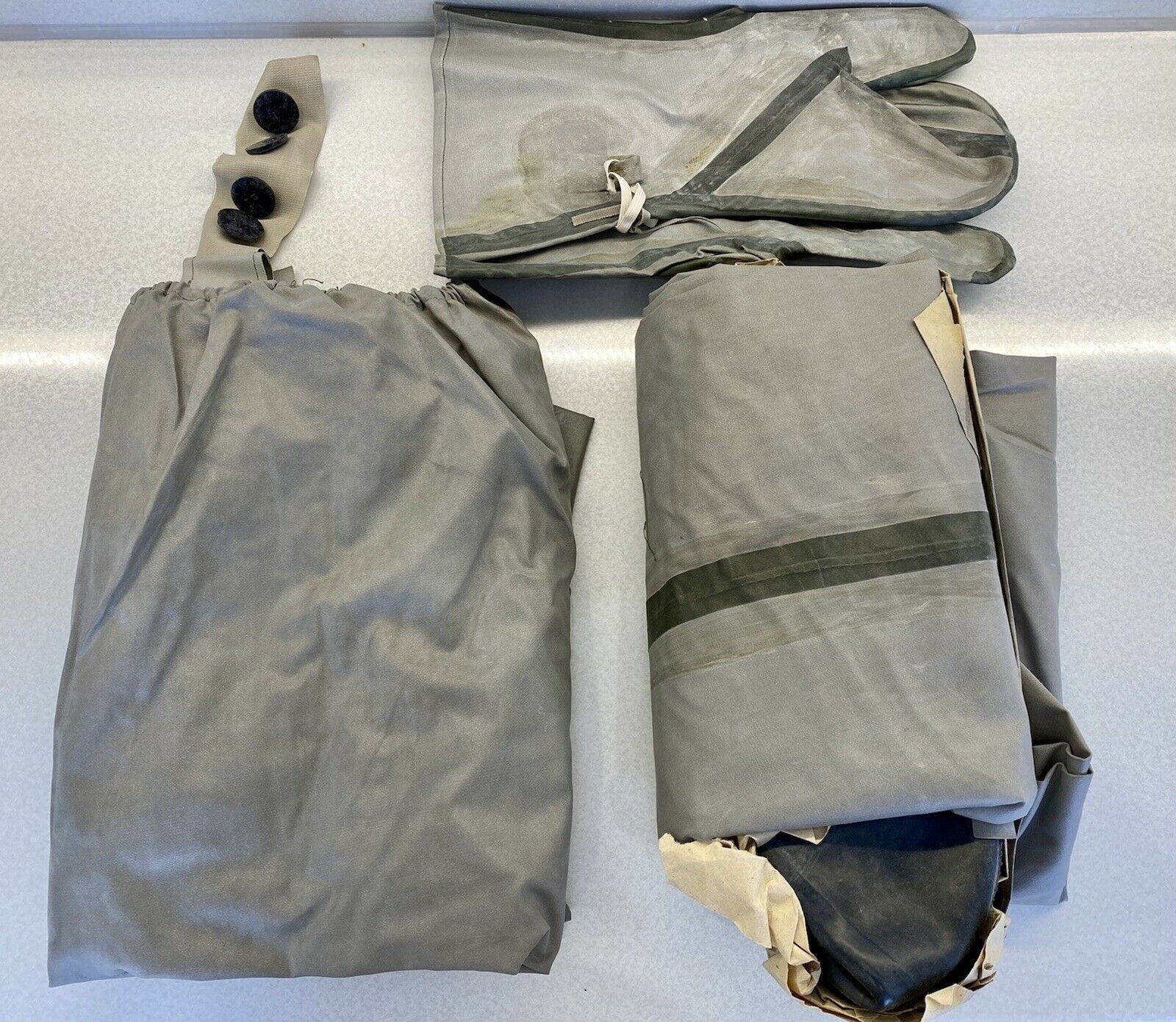 Chernobyl Soviet Russian Army USSR Suit L-1 Chemica NBC Waterproof, Original