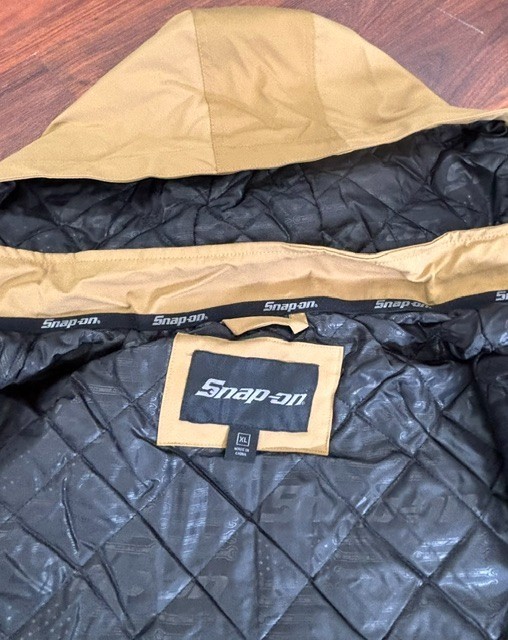 NEW! 2025 SNAP ON TOOLS RA JACKET LEGEND 105 ANNIVERSARY GOLD! Multiple Sizes!