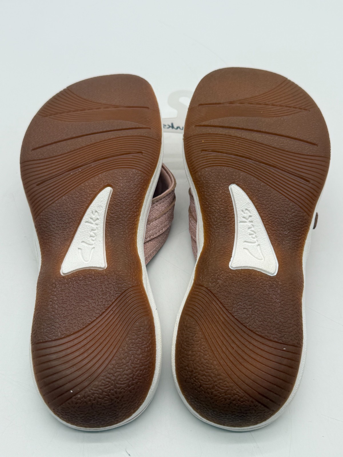 Clarks Breeze Dalia Cloudsteppers Blush Pink Sandal Flip Flop Womens 8 New 26182