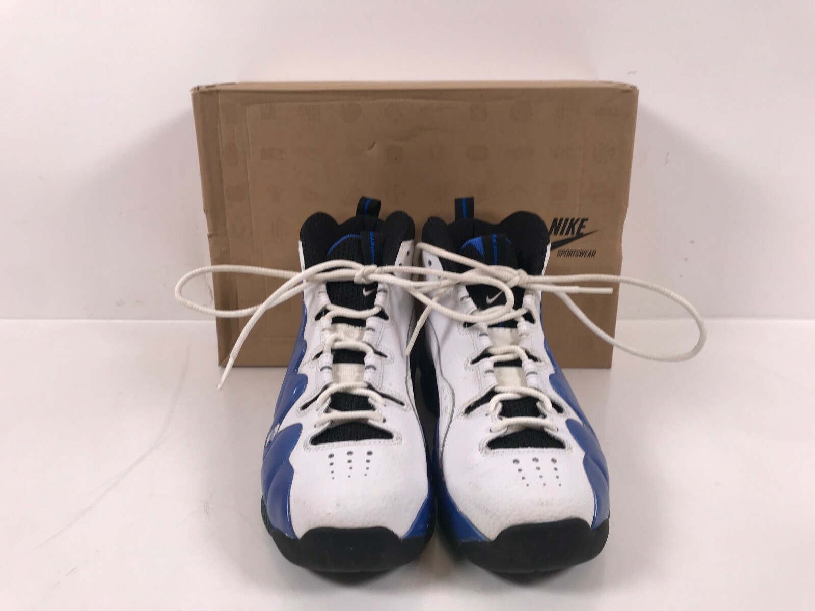 Nike Air Penny 3 Size 6.5Y Royal Blue White