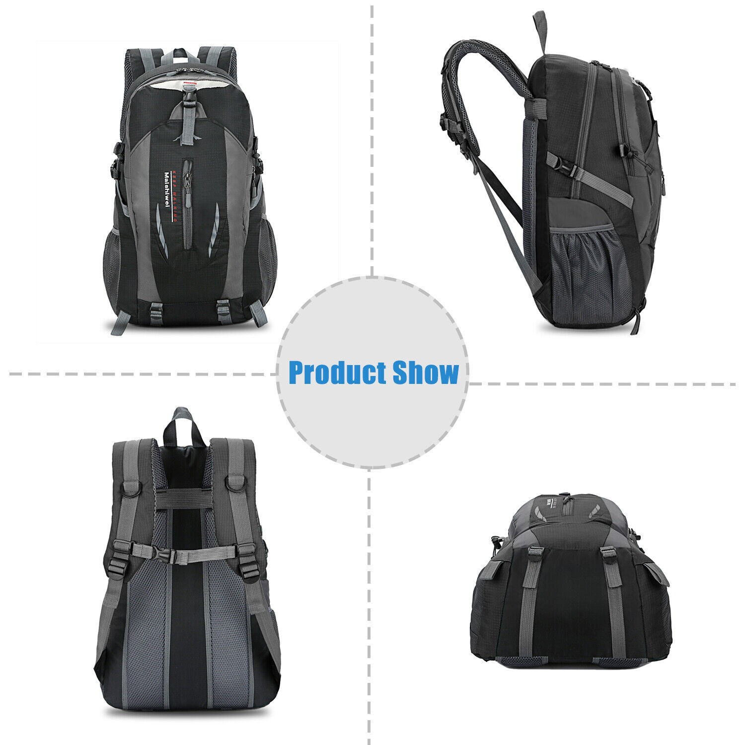 30L Hiking Backpack Lightweight Breathable Hiking Daypack Durable Waterproof