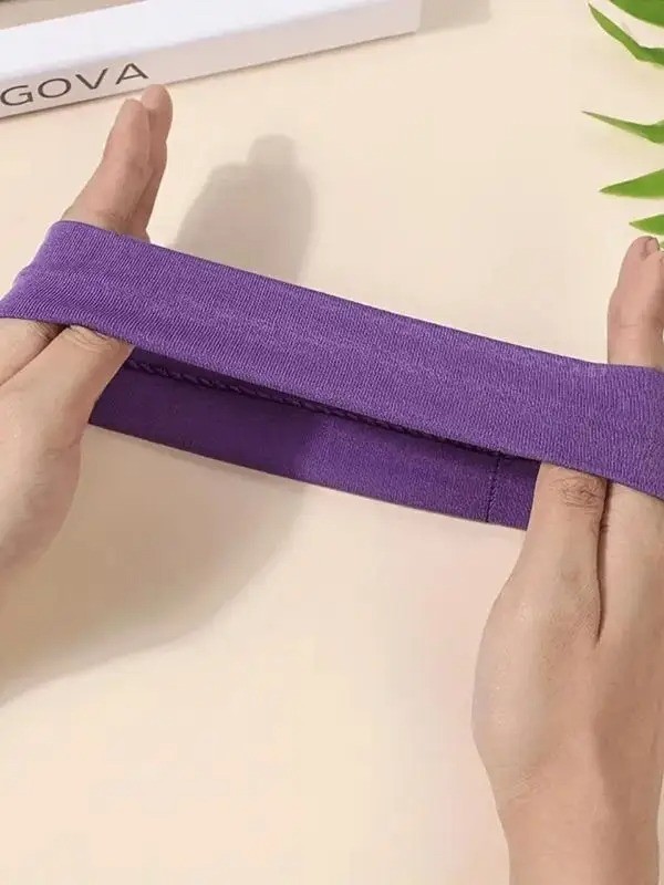 18PCS Sports Headbands Women Men Non Slip Sweatband Yoga Running Gym Band