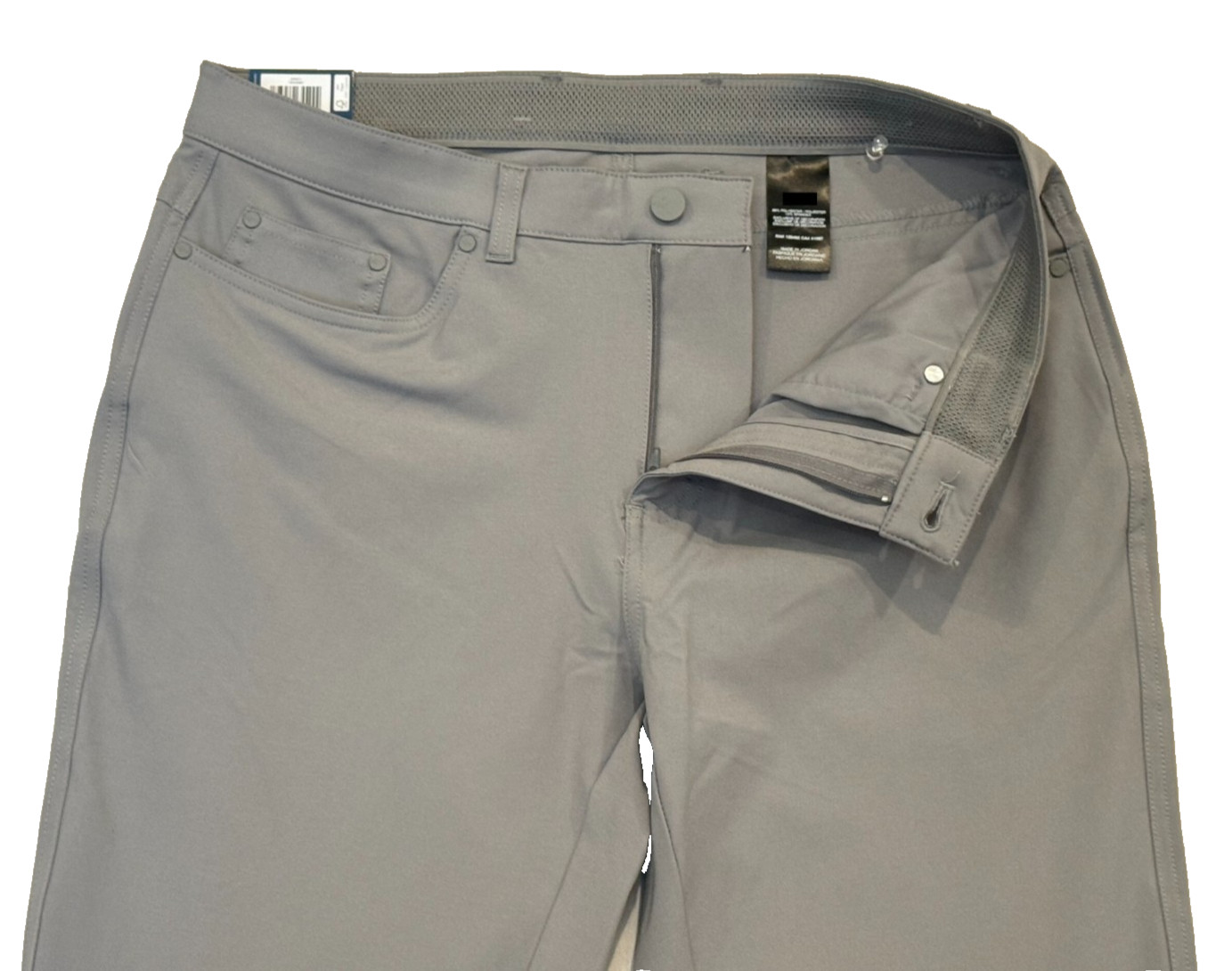 Greg Norman Logo Ultimate Chino 5 Pocket Performance Stretch Golf Pants 38 30