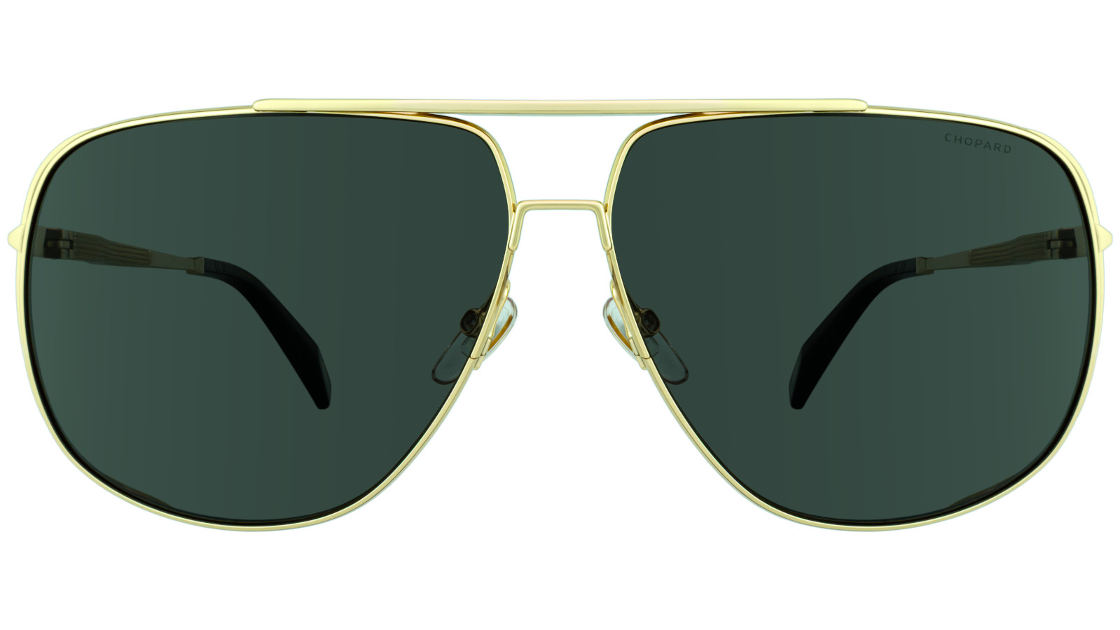 Chopard SCHG91 300P 65mm Large Polarized Aviator Sunglasses for Men