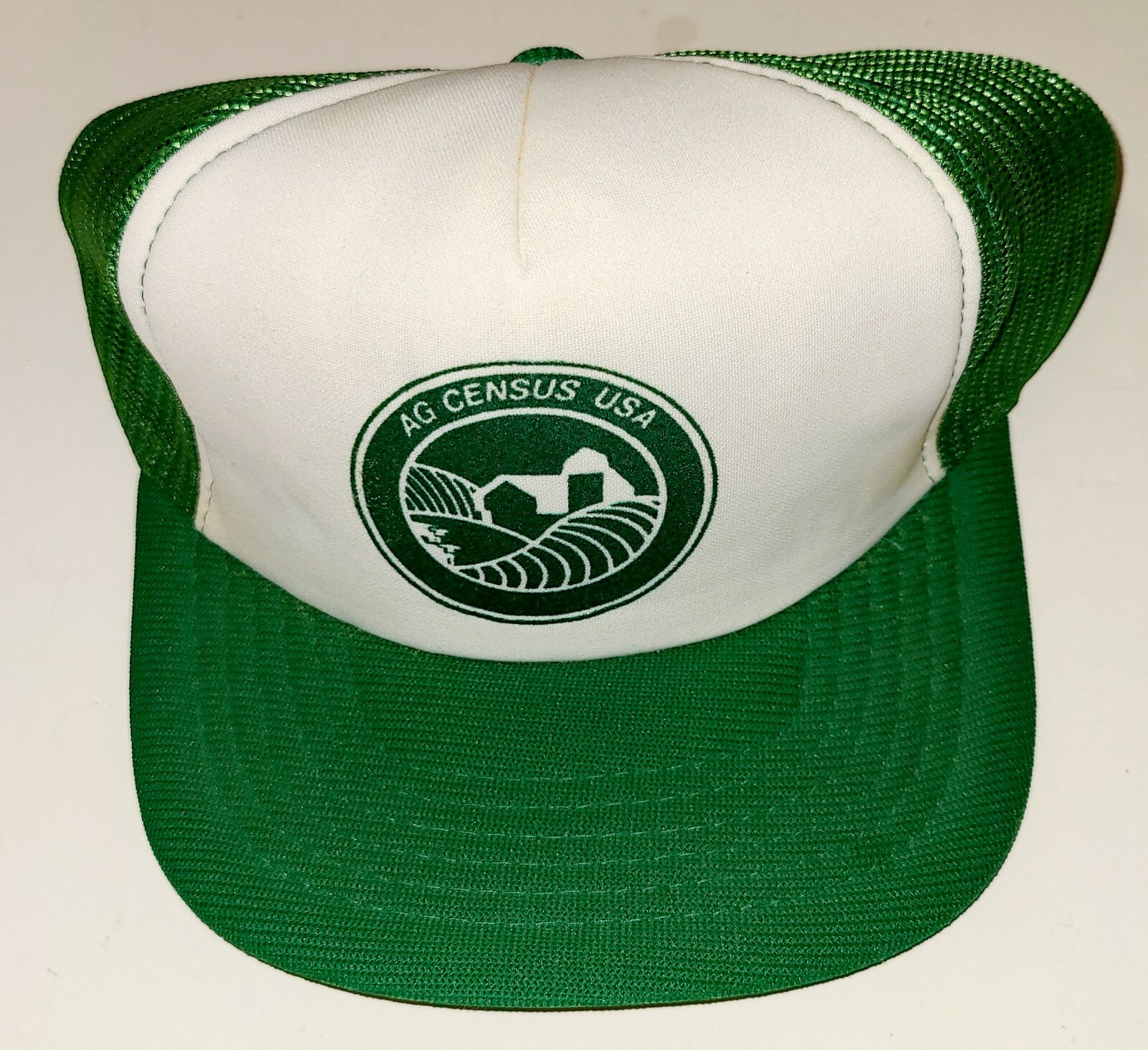 Vintage Ag Census USA Truckers Hat
