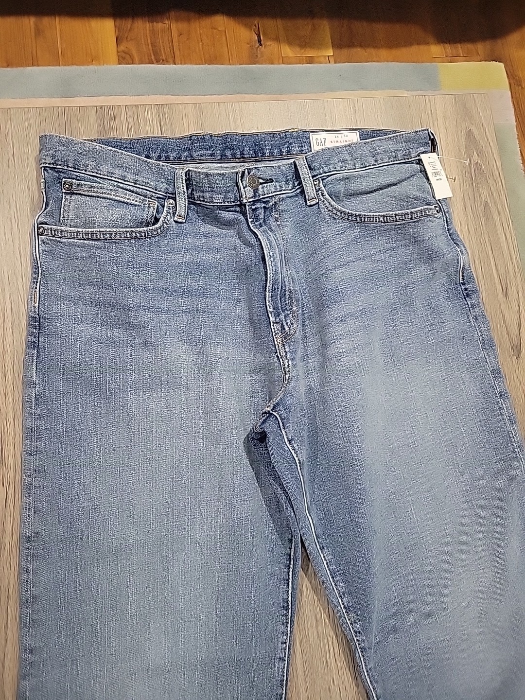 Gap Men’s Jeans. 36×32. Blue. Straight. 99% Cotton 1% Spandex.