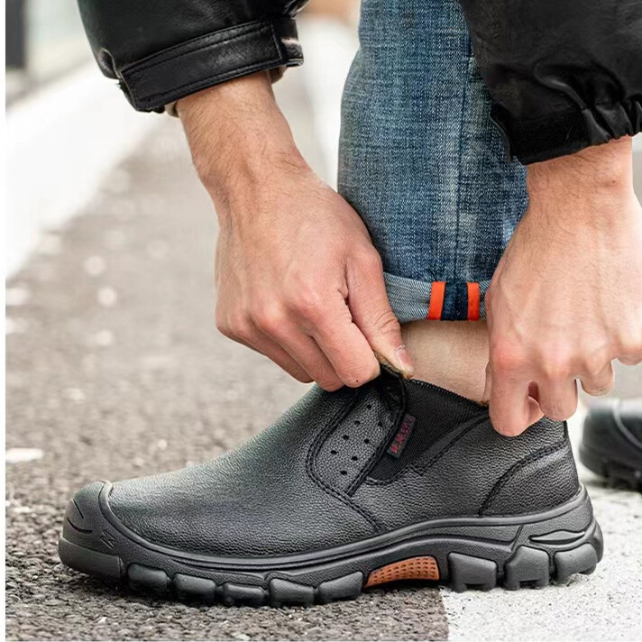 Mens Waterproof Work Boots Composite toe Safety Shoes Indestructible Non Slip