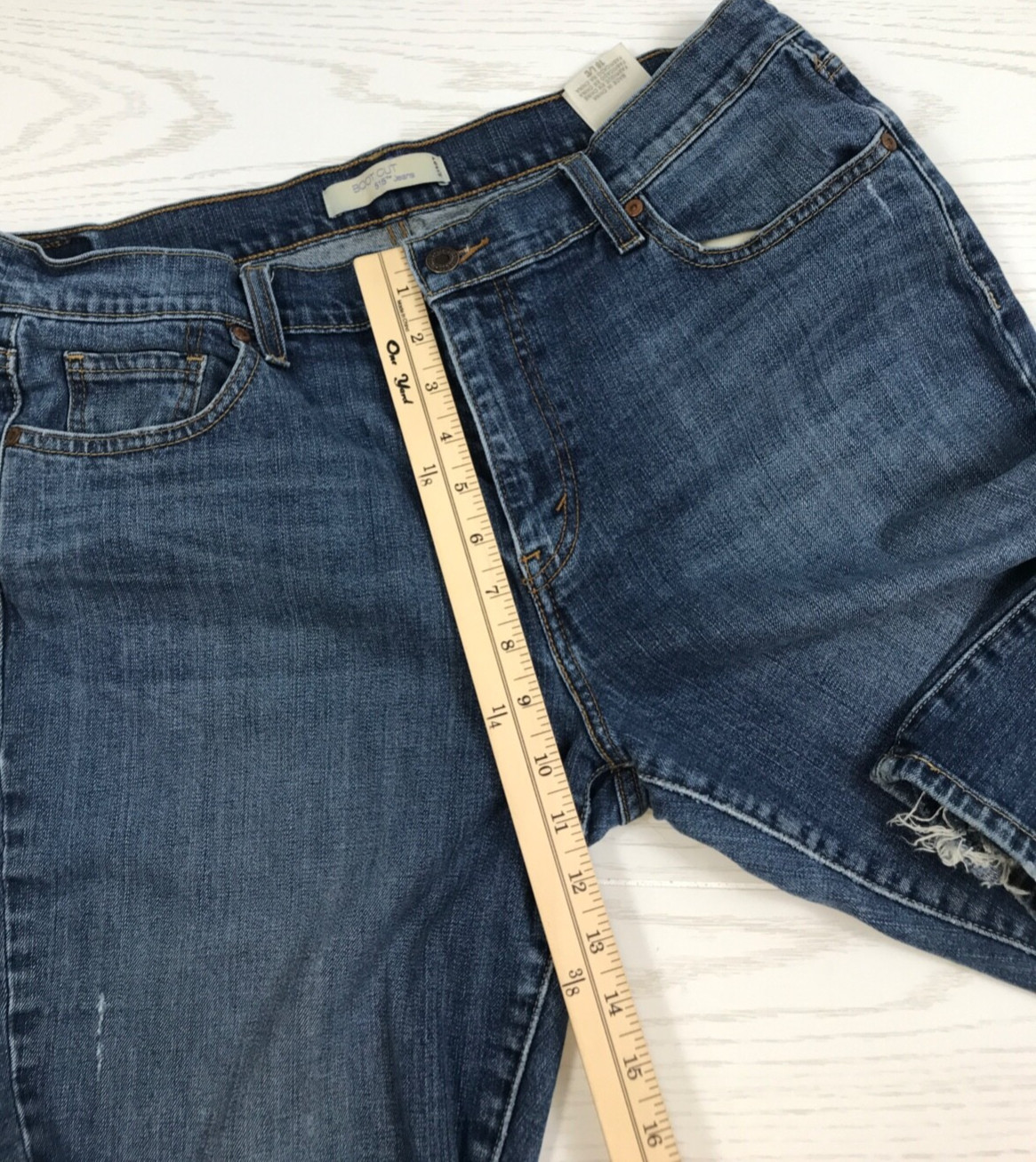 Vintage Y2K Levi’s 515 Bootcut Jeans Womens 16L Blue 99% Cotton 1% Spandex