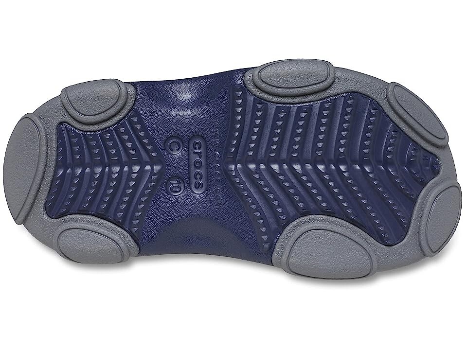 Size C10 Toddler’s Crocs All Terrain Fisherman Sandals Navy/Pepper NEW Clogs