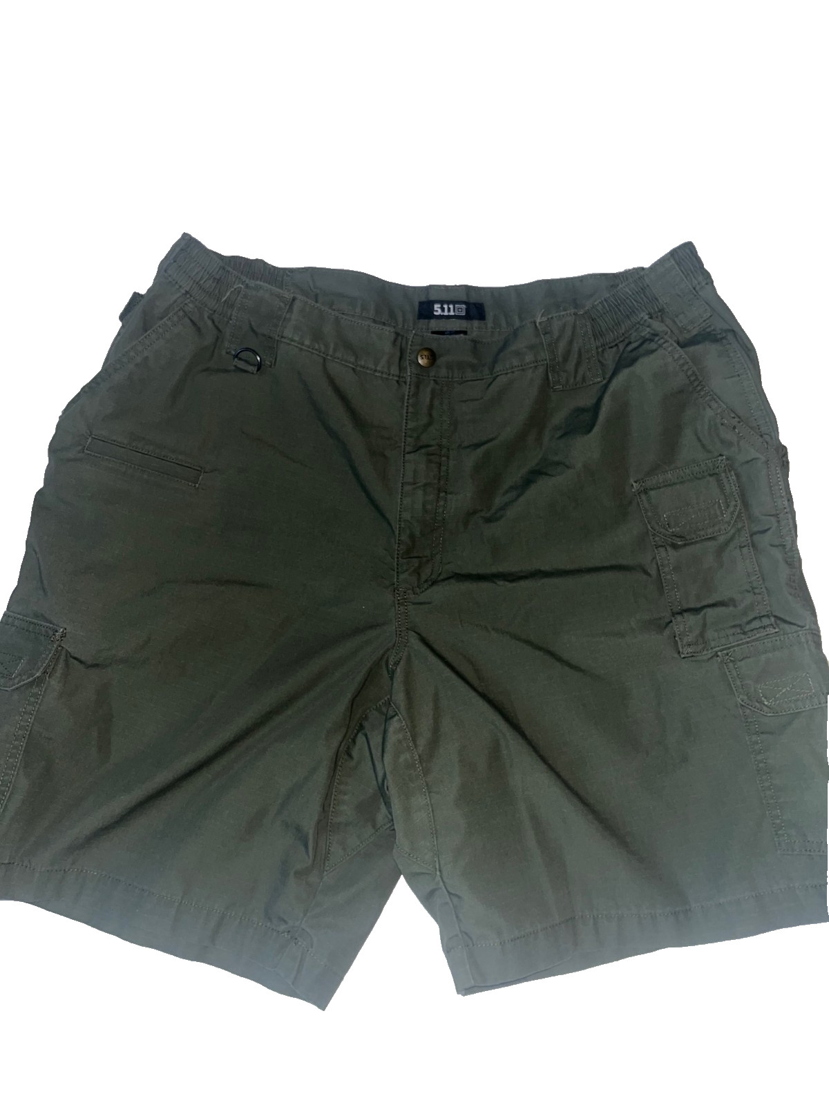 5.11 Tactical Mens Taclite Pro Cargo 9.5″ Ripstop Shorts – Size 42 – Tdu Green