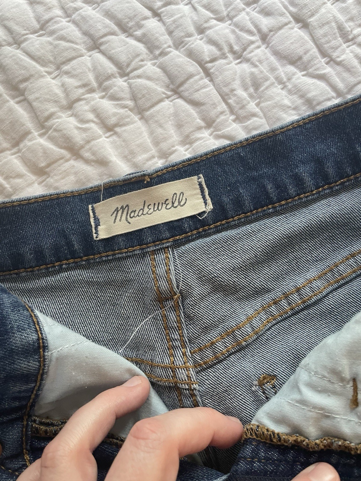 Women’s Madewell 26 Shorts High Rise Cut Off