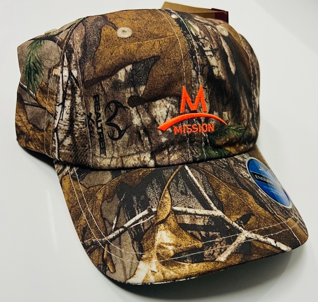 Mission EnduraCool Real Tree Adjustable Unisex Camouflage Baseball Hat 106016