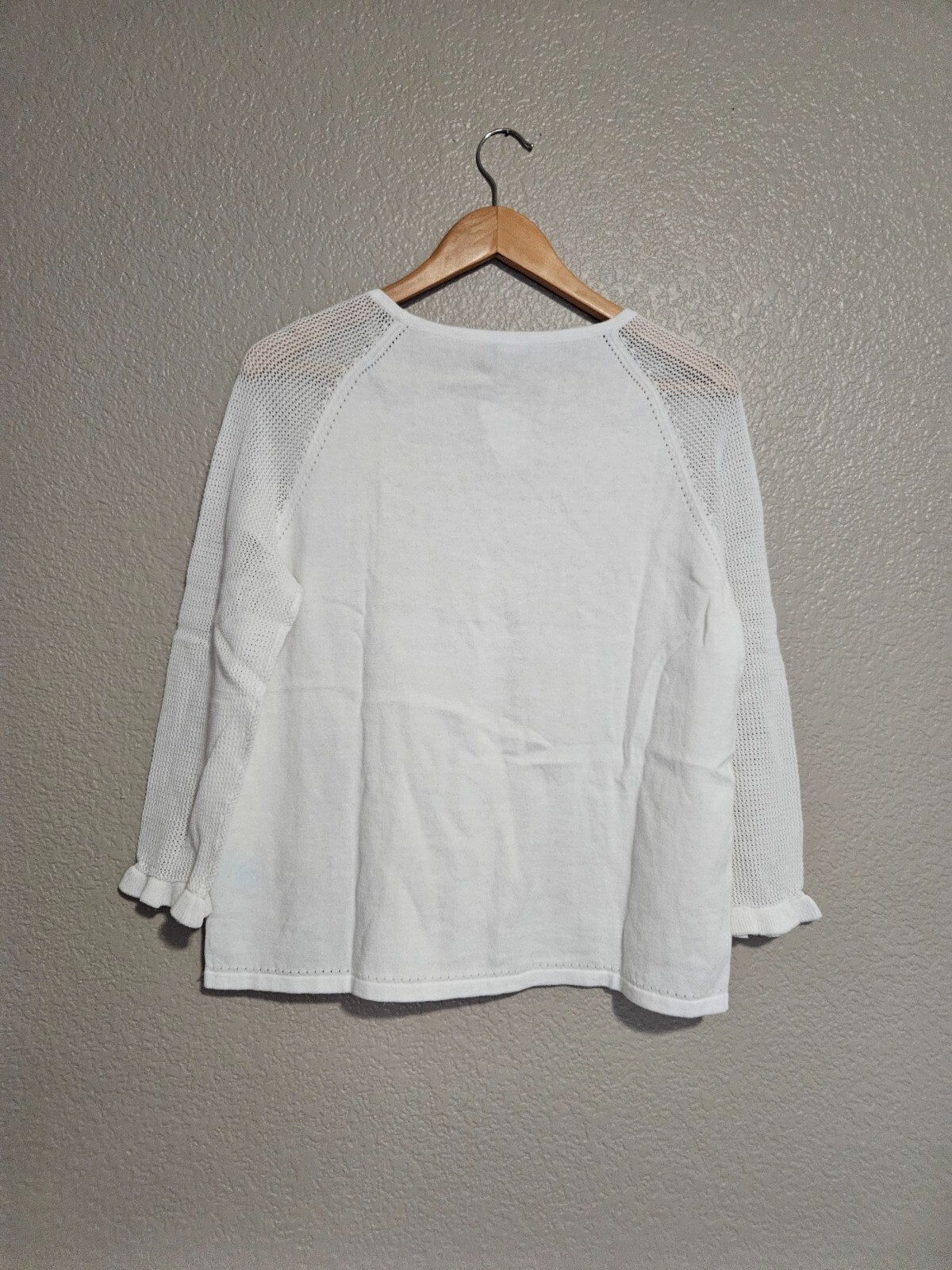 New J.Mclaughlin cotton lightweight sweater. Szm. RT$128.