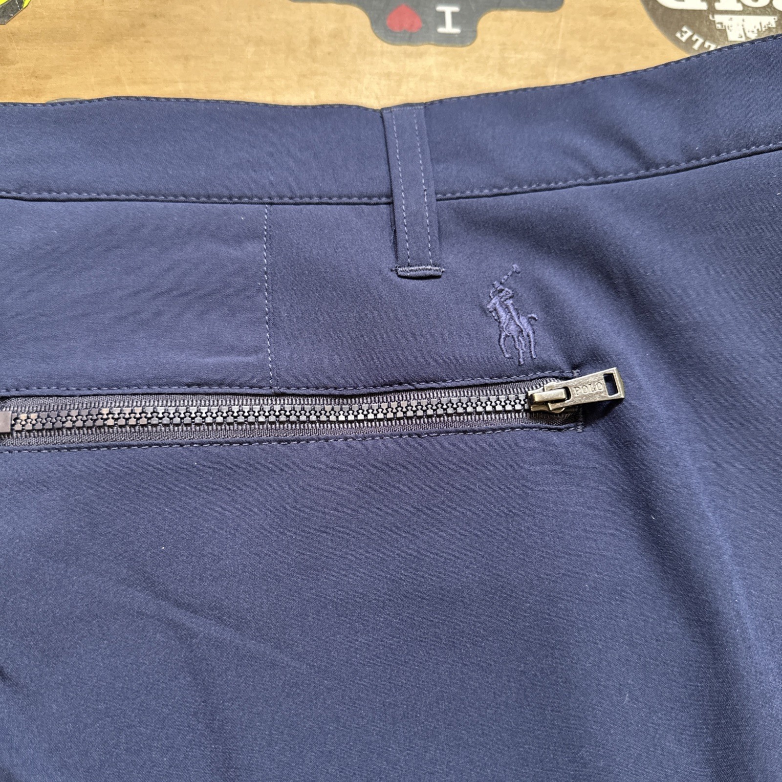 Polo Ralph Lauren Classic Stretch Chino Shorts BIG & TALL Navy BLUE NWT MSRP $98