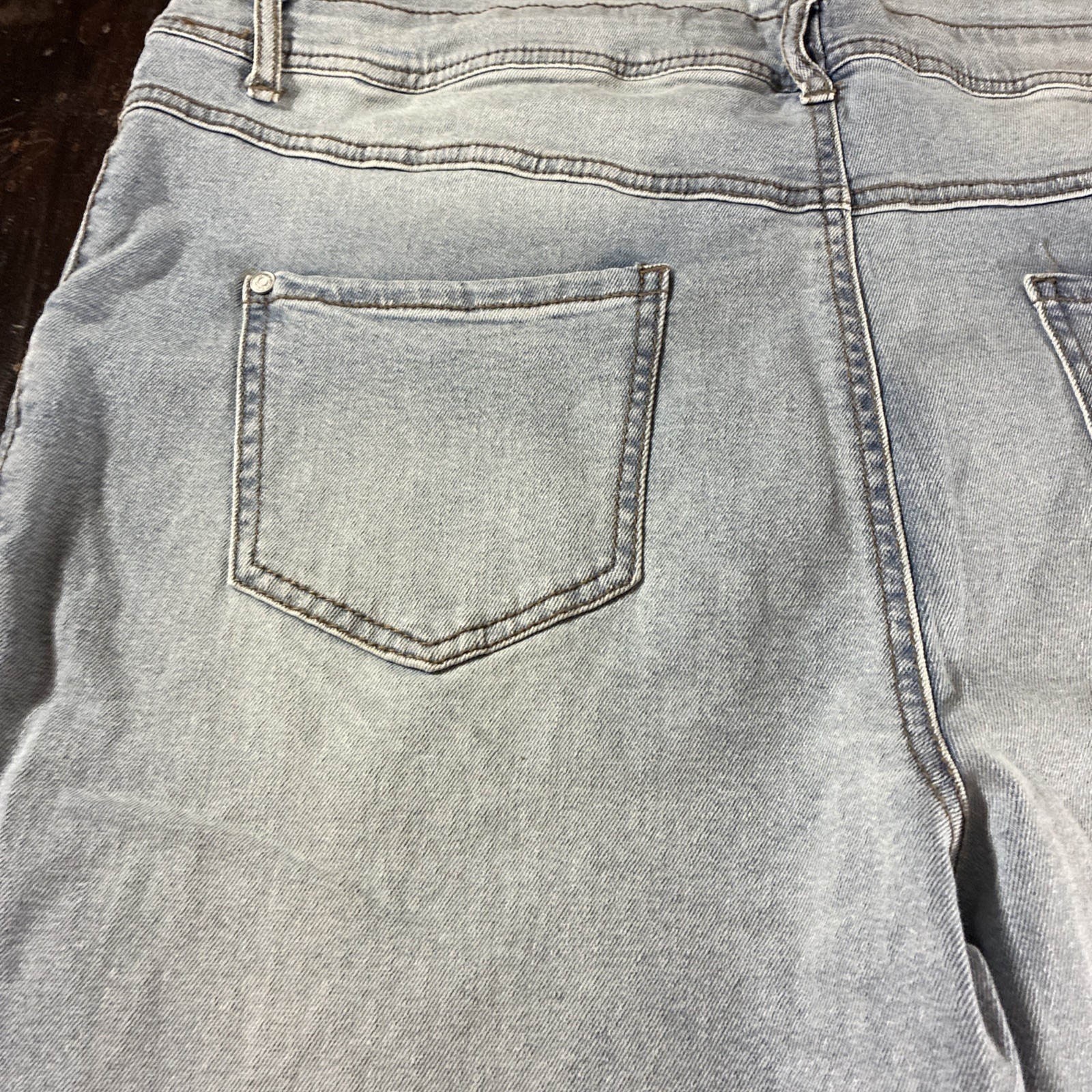 Women’s Cato New With Tag Denim Overalls – Size 12 Paint Spatter Design