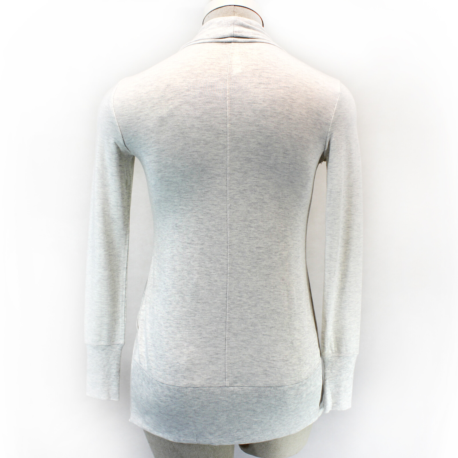 ATHLETA Cozy Soft Pranayama Wrap Light Grey Heather Cardigan X-Small