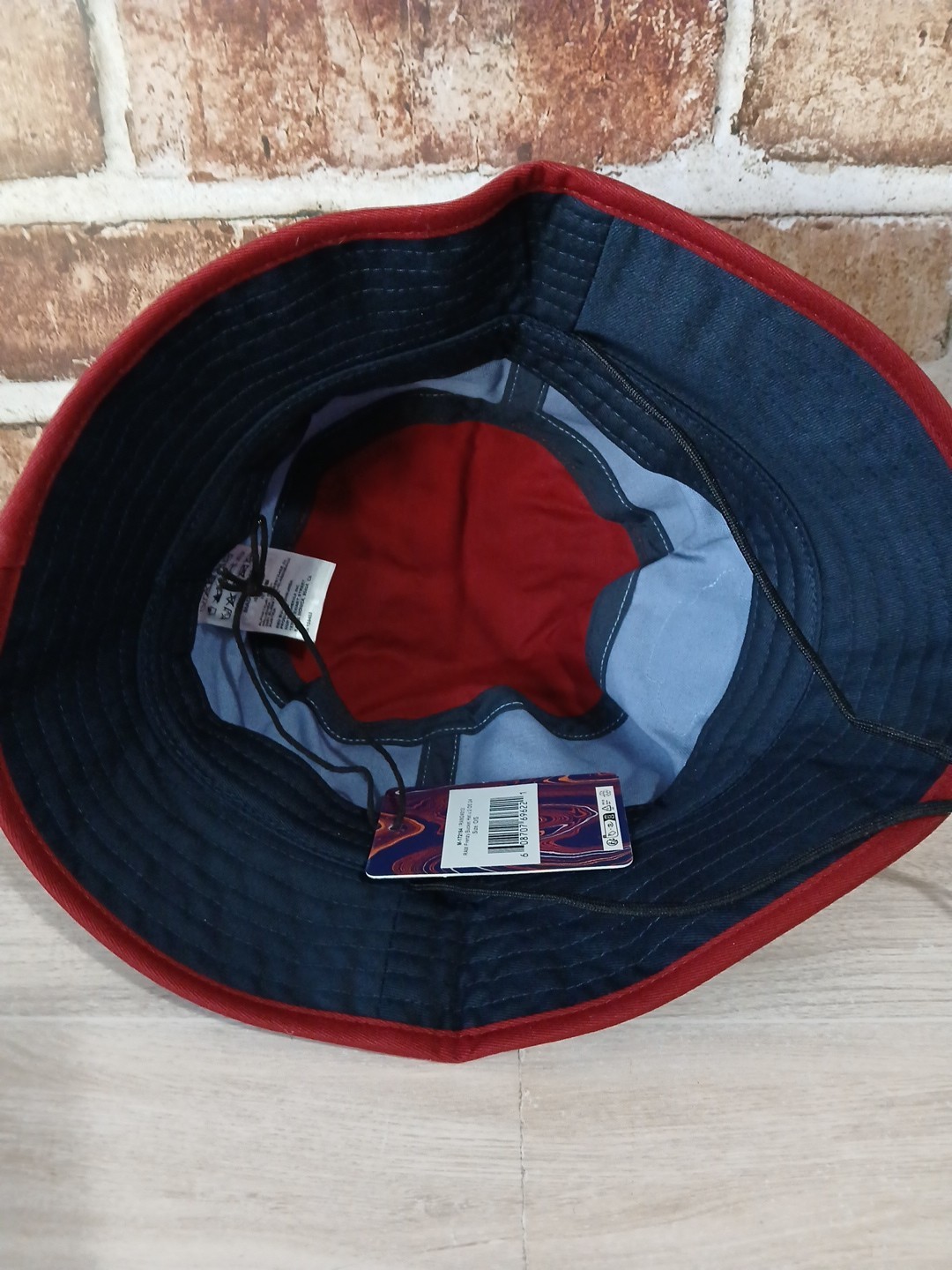 Red Bull Rampage Bucket Hat Adult One Size Blue Red 100% Cotton Beach Biking