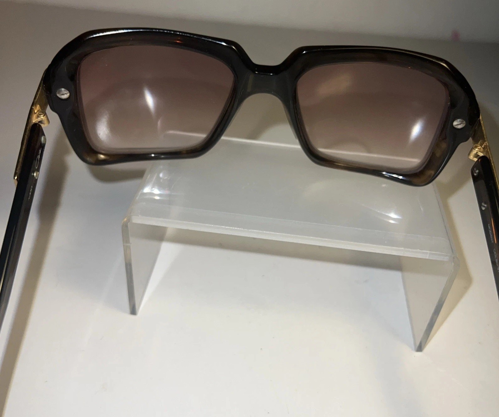 Cazal MOD607 1980’s Tortoiseshell Eyeglasses Frames Cazzy Germany EUC