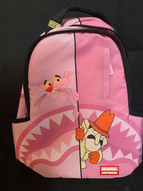 Sprayground Pink Panther Cant Catch Me Mini Backpack