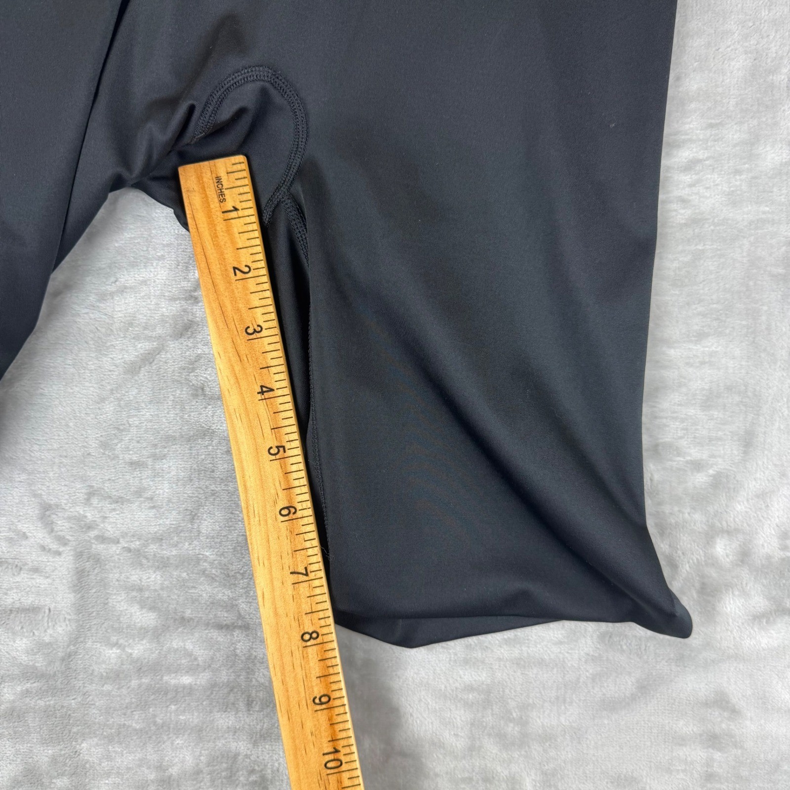 SPANX by Sara Blakely Black High Waisted Tummy Control Shaping Shorts M (1405)