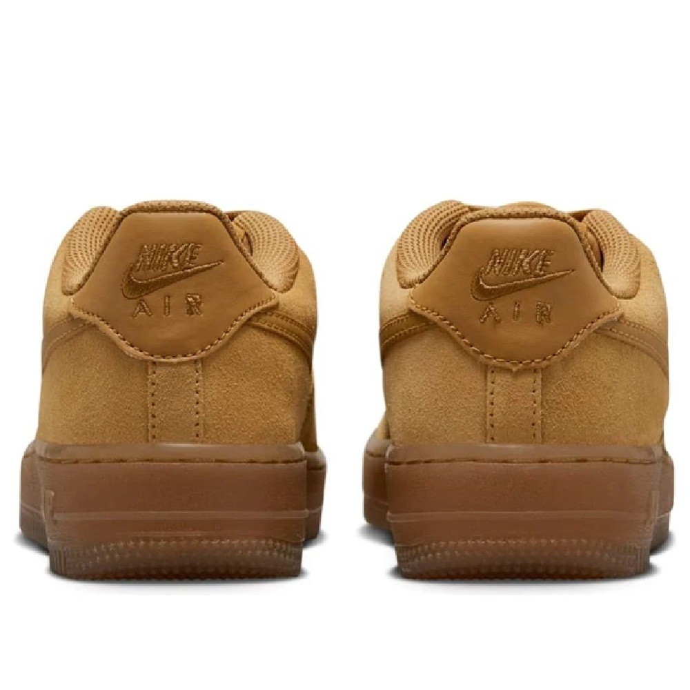 Big Kid’s Nike Air Force 1 LV8 Wheat/Wheat-Gum Light Brown (HQ7476 700) – 5