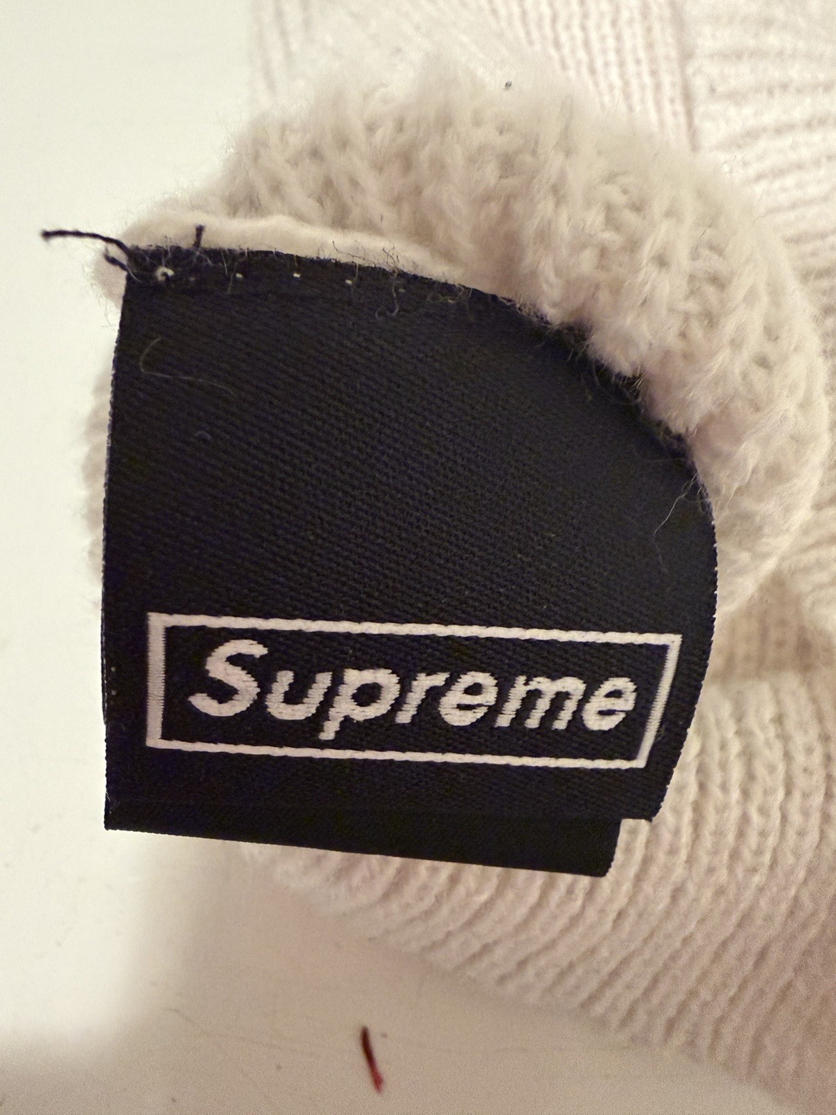 Supreme Full Face Winter Mask/hat Supreme/New Era White
