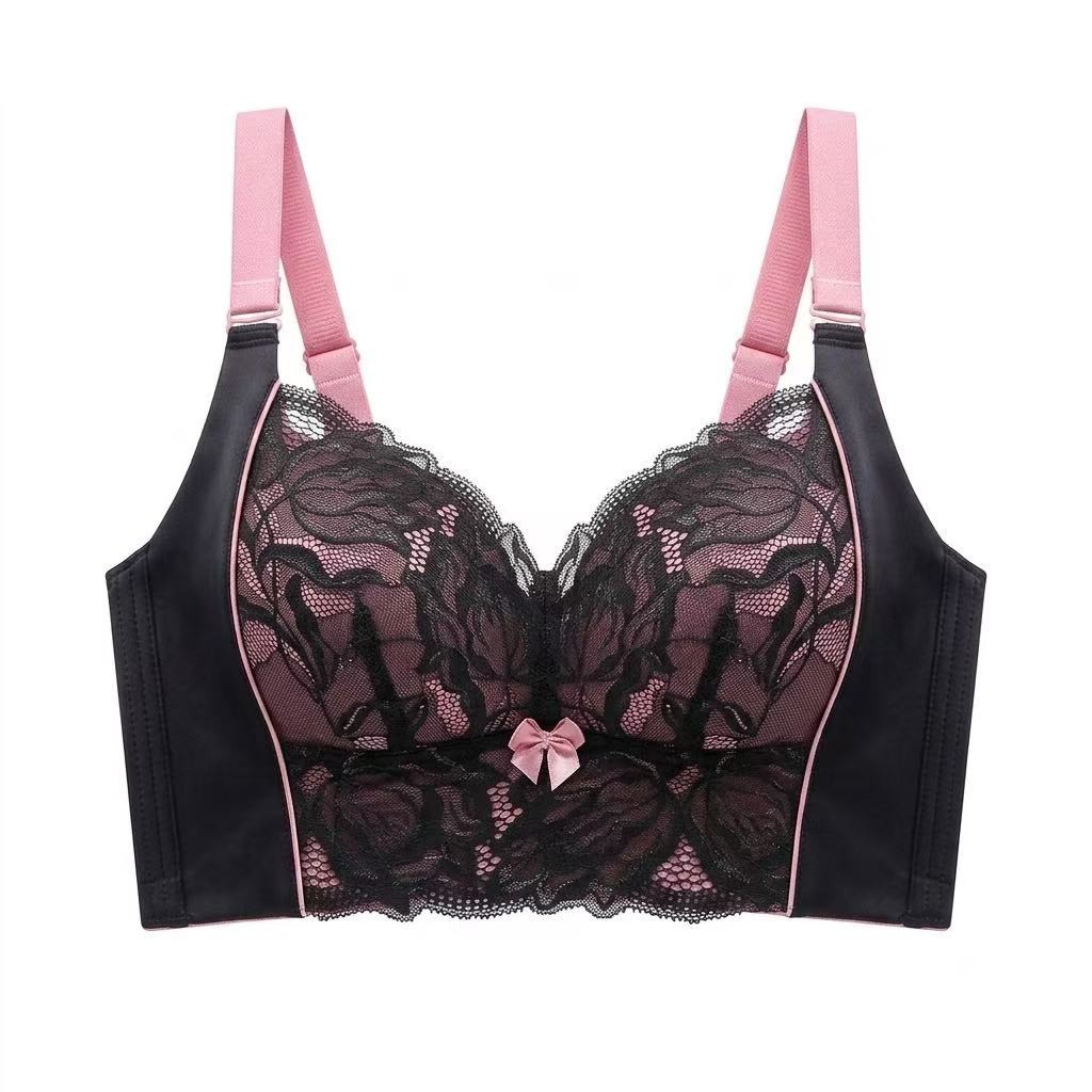 Full Coverage Plus-Size Wireless Minimizer Bra – Thin Cup, Side Support & Lift