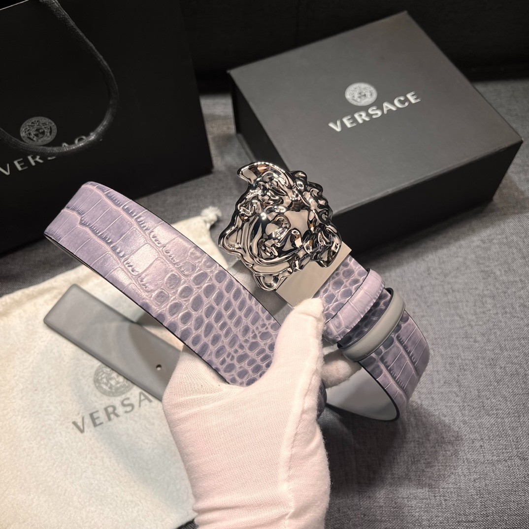 Versace belt REVERSIBLE for sale authentic Classic Belt Width:4.0cm/1.57in