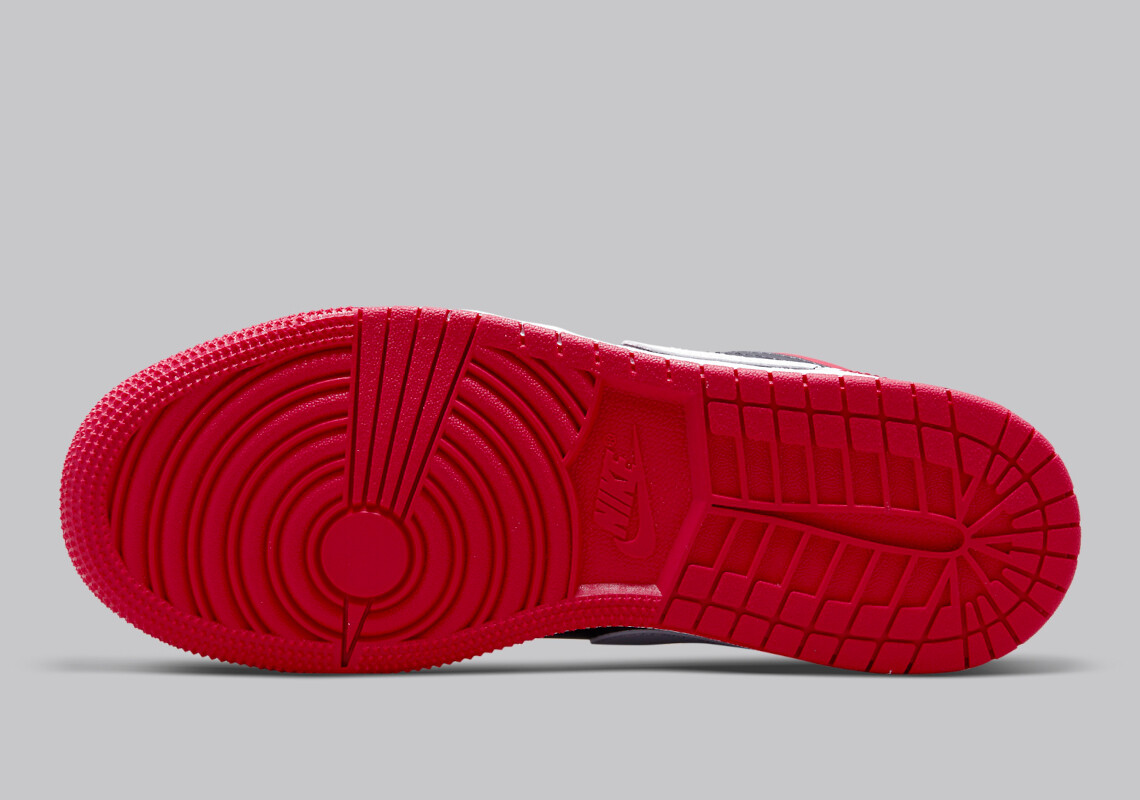 Nike Air Jordan 1 Low Retro Red Black Very Berry 553560-061 – GS Size 5Y 6Y 7Y