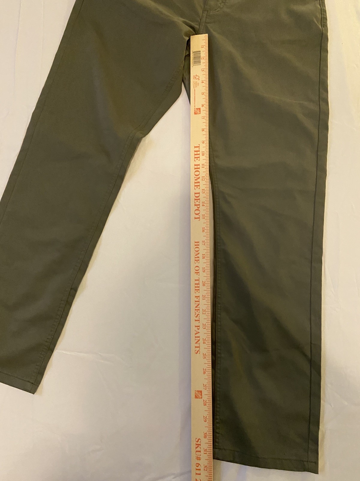 Copper & Oak NWT Men’s 32×32 Flex-Comfort 5-Pocket Pants Olive Green NWT $65