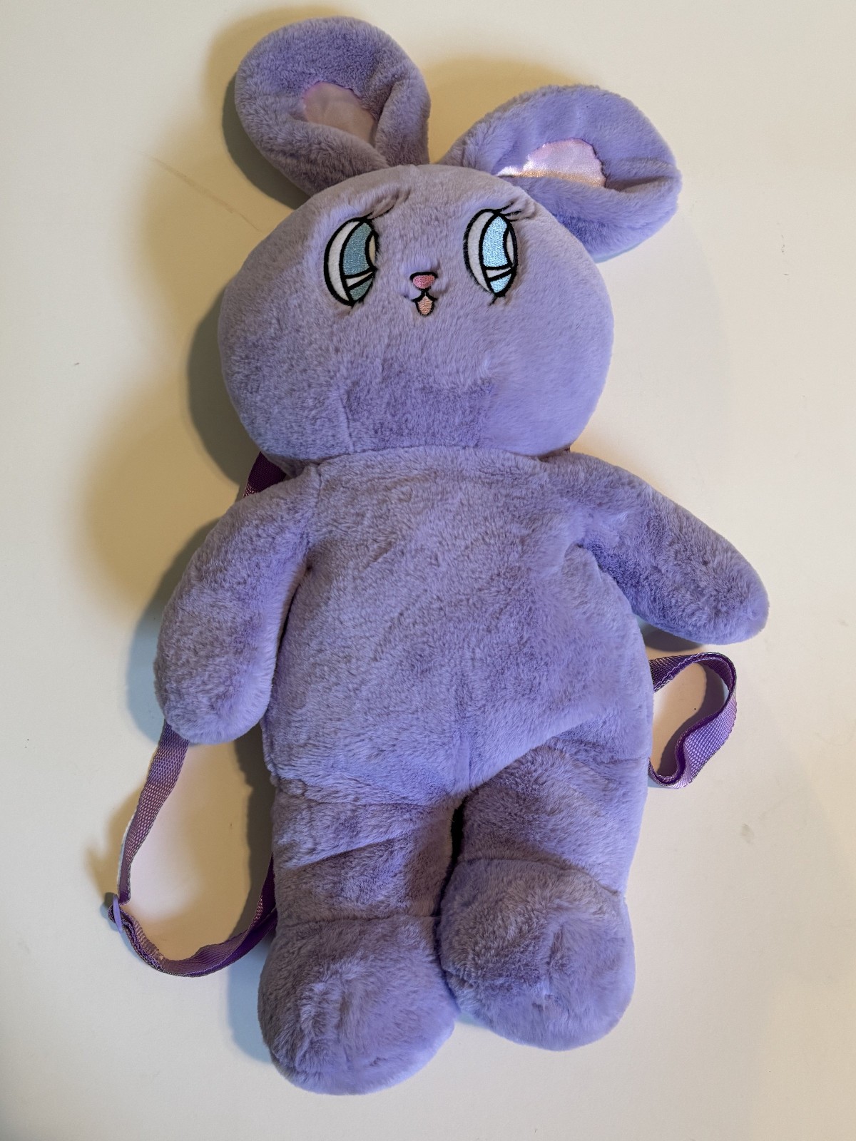 Esther Bunny Purple Plush Backpack 22 inch (56cm) Esther Kim