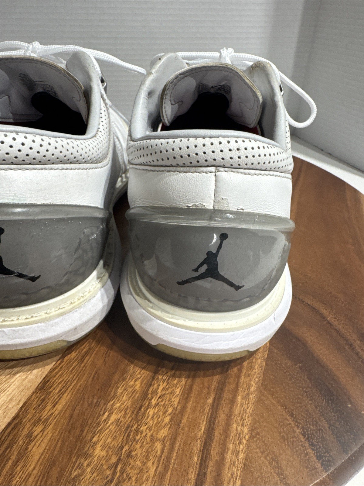 Air Jordan ADG 4 White Pure Platinum Men’s Size 11.5 Spikeless Golf Shoes