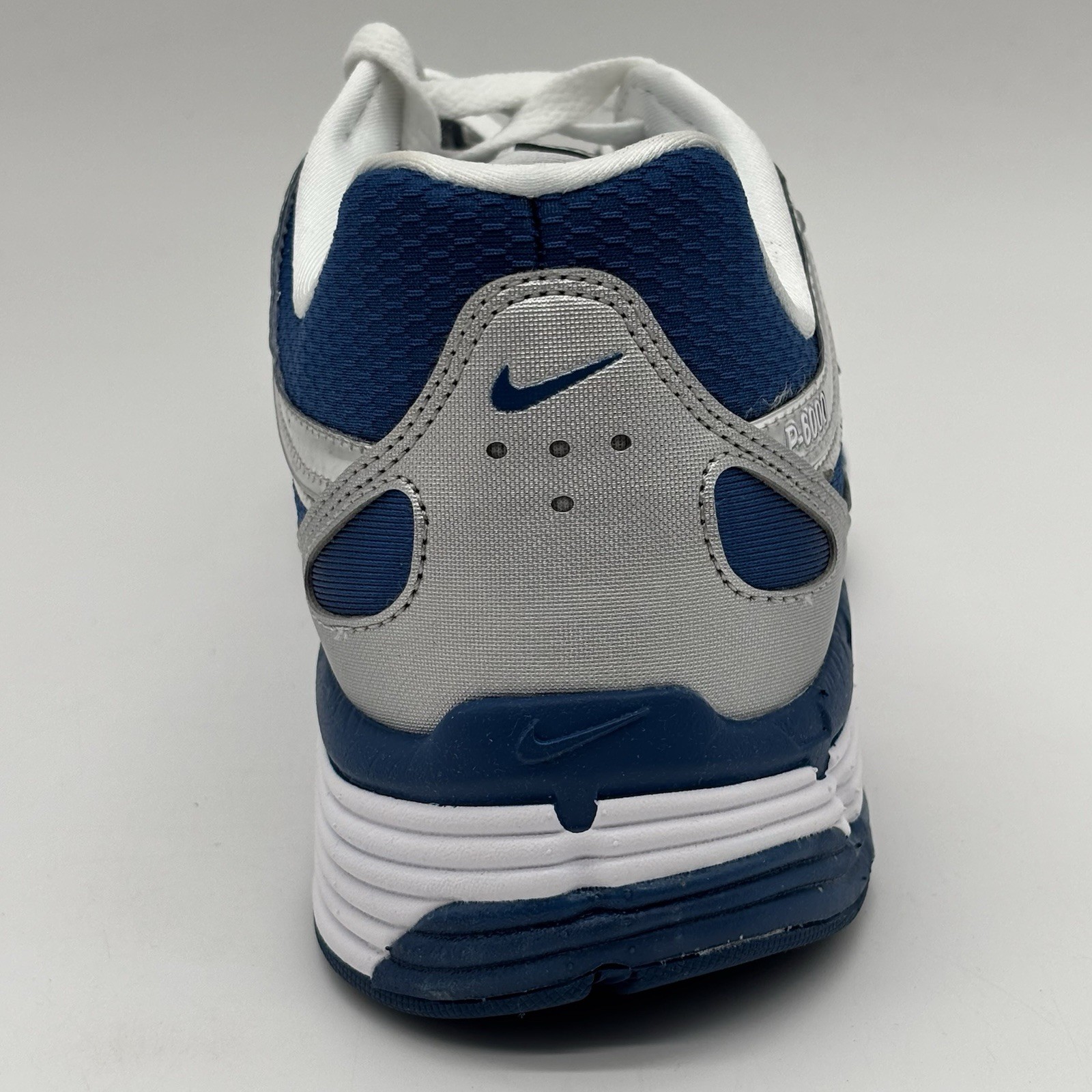 Nike P-6000 Court Blue White Silver IQ9390 476 Men Size 11 NEW Sneakers